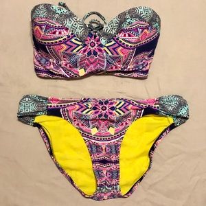 Jessica Simpson Aztec Boho bikini